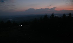 Lysá hora, pohled na západ