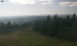 Lysá hora, pohled na západ
