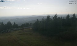 Lysá hora, widok na zachód