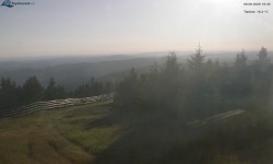Lysá hora, widok na zachód