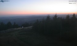 Lysá hora, widok na zachód