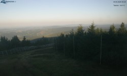 Lysá hora, widok na zachód