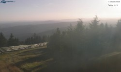 Lysá hora, pohled na západ