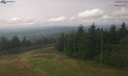 Lysá hora, výhled na západ
