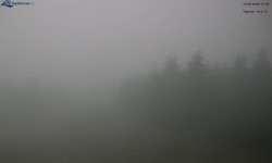Lysá hora, widok na zachód