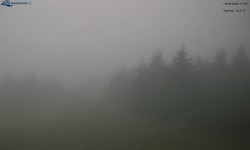 Lysá hora, widok na zachód