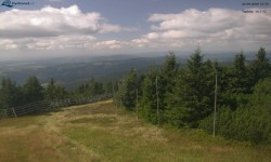 Lysá hora, pohled na západ