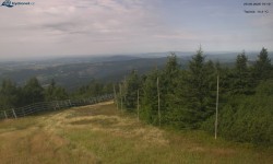 Lysá hora, pohled na západ