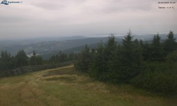 Lysá hora, pohled na západ