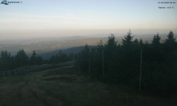 Lysá hora, pohled na západ