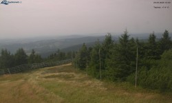 Lysá hora, pohled na západ