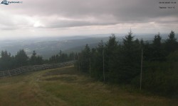 Lysá hora, pohled na západ