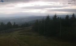 Lysá hora, pohled na západ