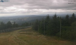 Lysá hora, pohled na západ