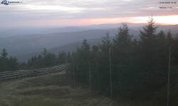 Lysá hora, pohled na západ