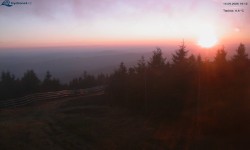 Lysá hora, pohled na západ