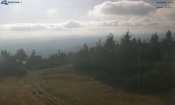 Lysá hora, výhled na západ