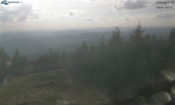 Lysá hora, výhled na západ