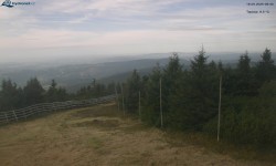 Lysá hora, pohled na západ