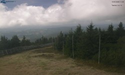Lysá hora, pohled na západ