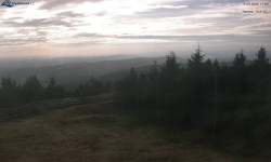 Lysá hora, pohled na západ