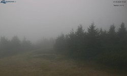 Lysá hora, widok na zachód