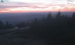 Lysá hora, widok na zachód