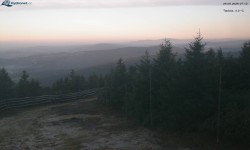 Lysá hora, pohled na západ