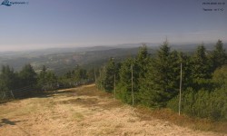 Lysá hora, pohled na západ