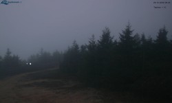 Lysá hora, pohled na západ