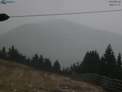 Lysá hora, pohled na východ