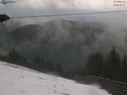 Lysá hora, pohled na východ