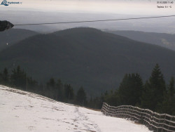 Lysá hora, pohled na východ