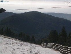 Lysá hora, pohled na východ