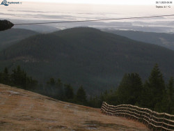 Lysá hora, pohled na východ