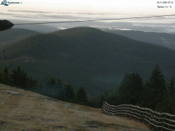 Lysá hora, pohled na východ