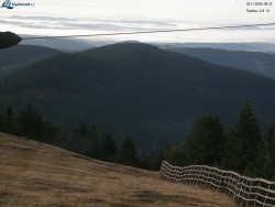 Lysá hora, pohled na východ