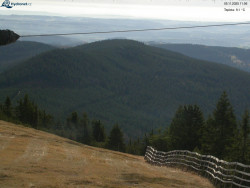 Lysá hora, pohled na východ