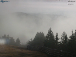 Lysá hora, pohled na východ