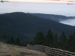 Lysá hora, pohled na východ