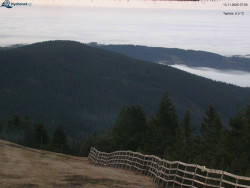 Lysá hora, pohled na východ