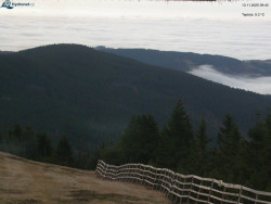 Lysá hora, pohled na východ