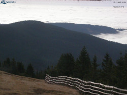 Lysá hora, pohled na východ