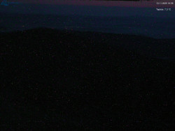 Lysá hora, pohled na východ