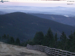 Lysá hora, pohled na východ