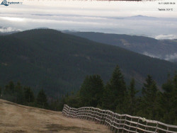 Lysá hora, pohled na východ