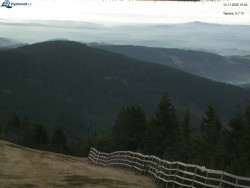 Lysá hora, pohled na východ