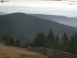 Lysá hora, pohled na východ