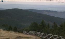 Lysá hora, pohled na východ