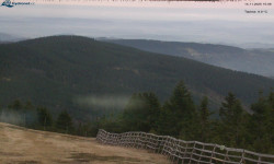 Lysá hora, pohled na východ